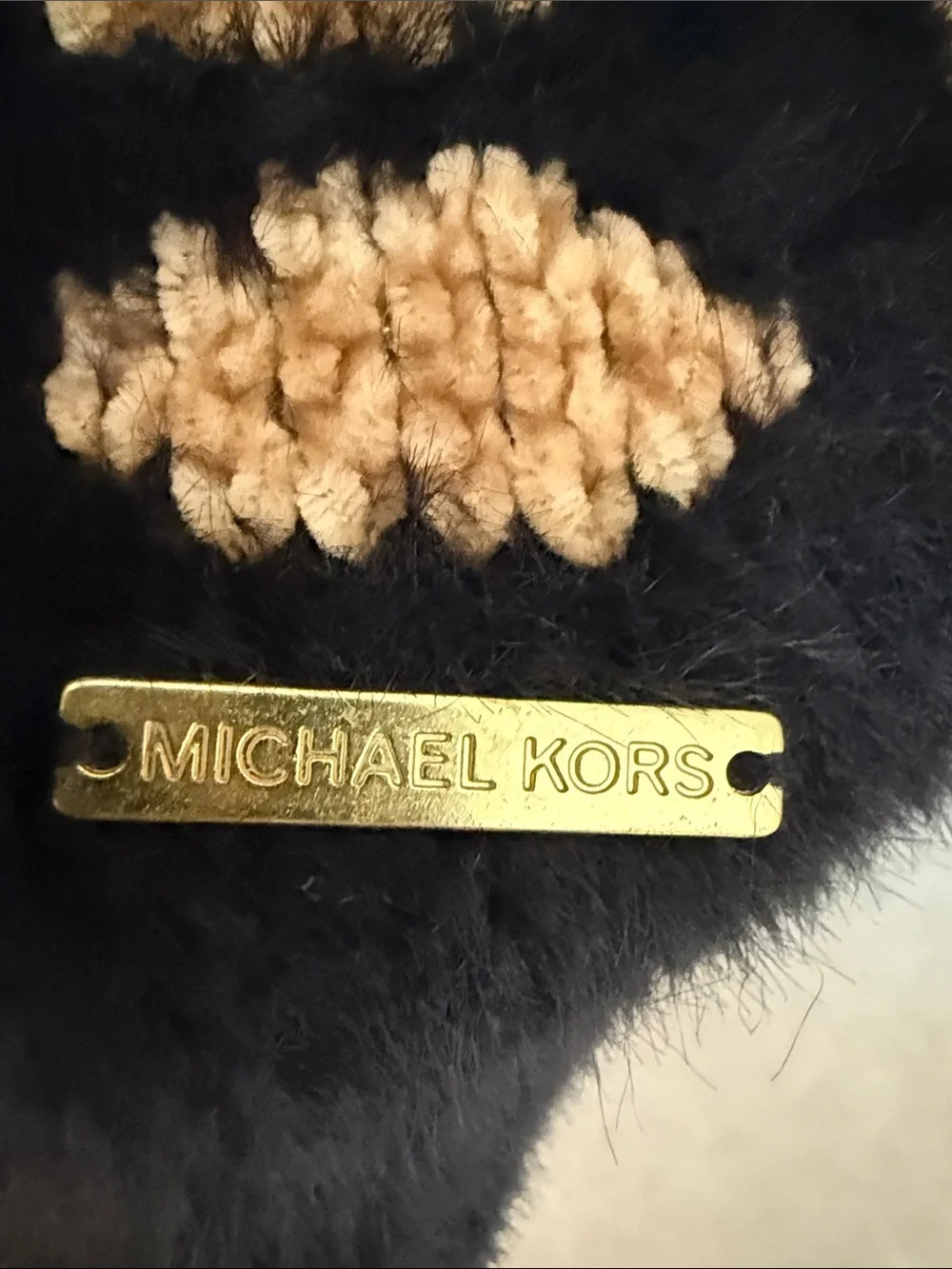 NWT Michael Kors Soft Leopard Print Sweater – Women's Size Large Cozy Chic Warm